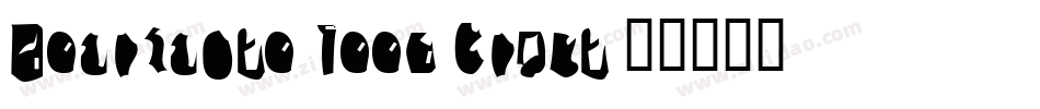 Heartache Teen Crush字体转换